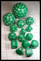 Dice : Dice - Dice Sets - Auster Store Green with White Numerals - Amazon Feb 2024